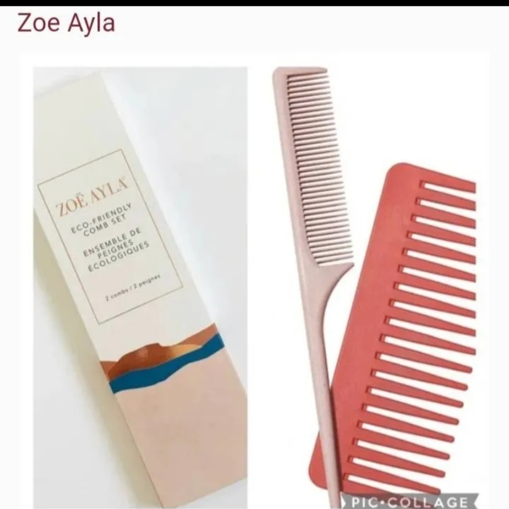 ZOE AYLA Eco Friendly Comb Set  - BNIB